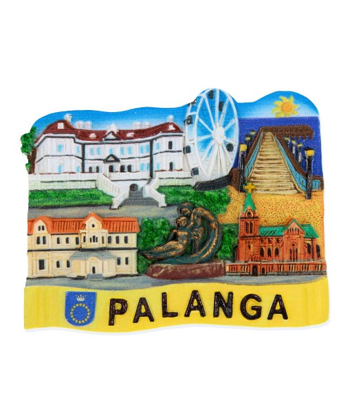 Magnetas Palanga su miesto simboliais